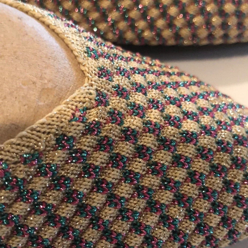 BNIB Mutli Metallic Rothy’s Points Sz 10 - Picture 6 of 6